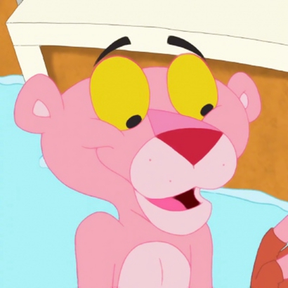 可爱搞怪的粉红豹系列微信头像下载