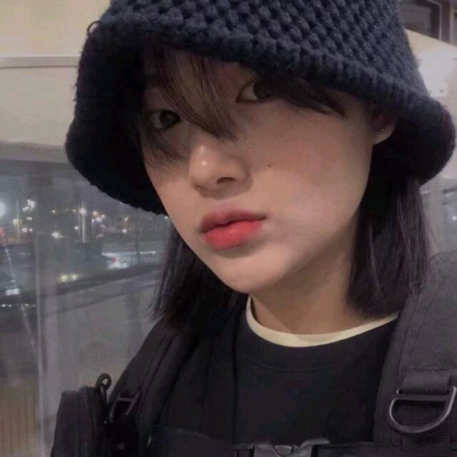 清新时尚性感微信女头