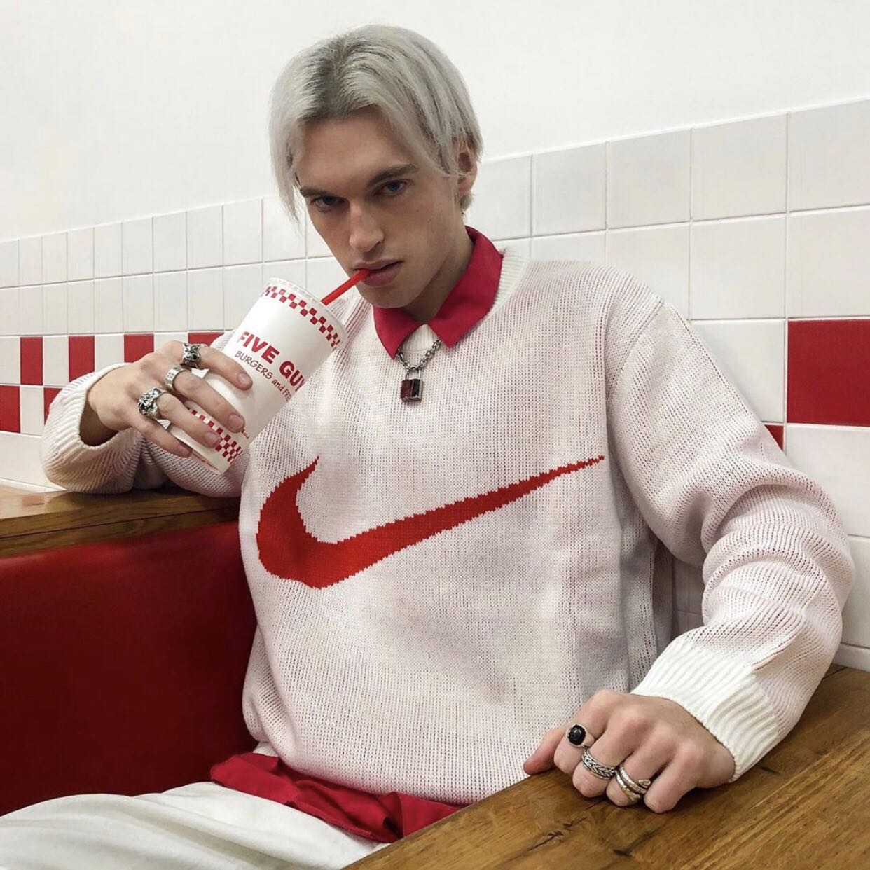 颓废性感欧美微信男头