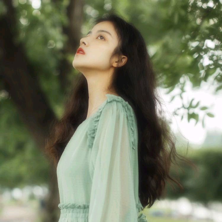 微信小清新漂亮女头