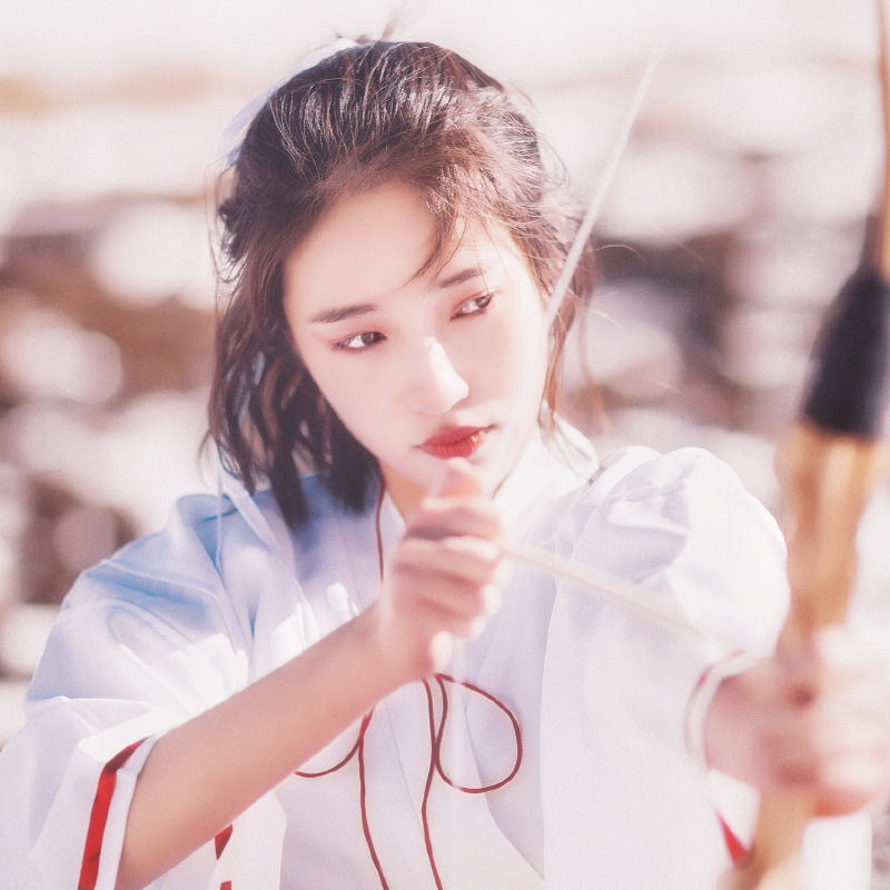 微信清新森系时尚女头