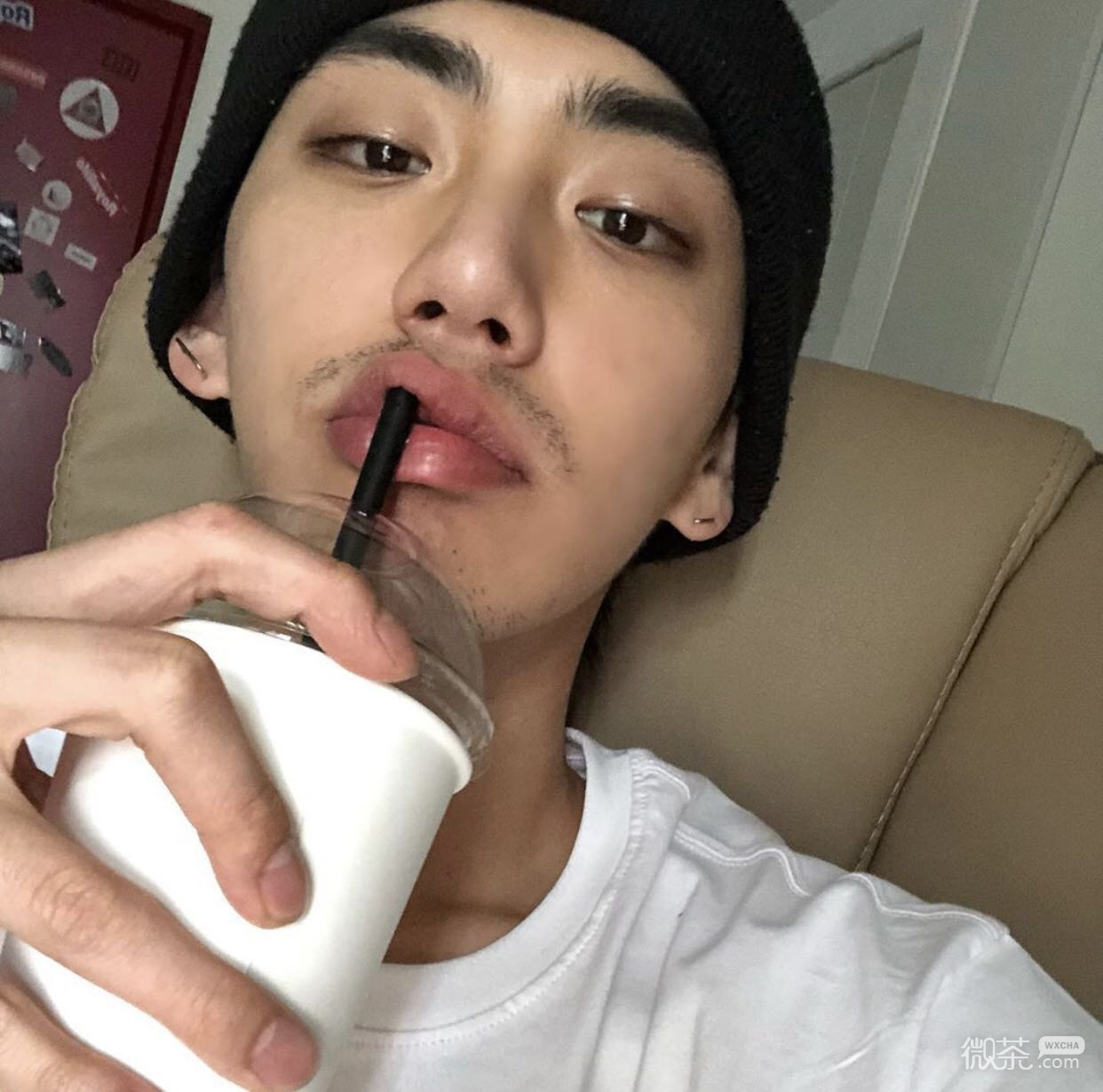 颓废性感欧美微信男头