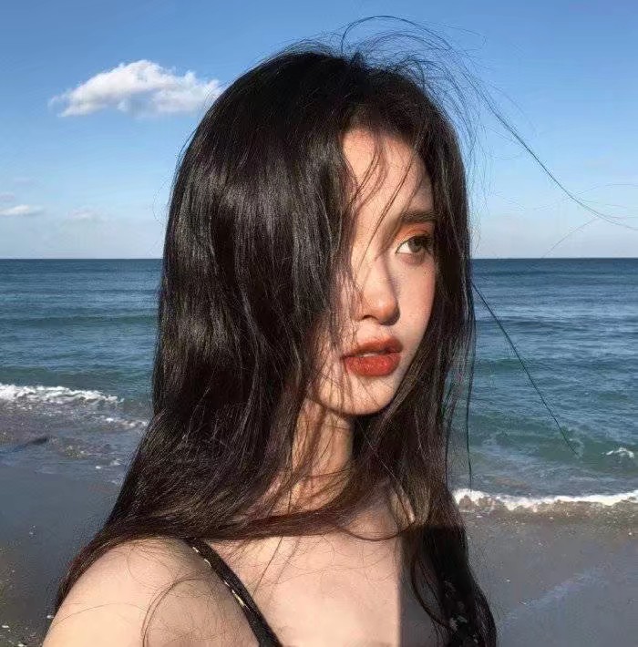 微信小清新漂亮女头