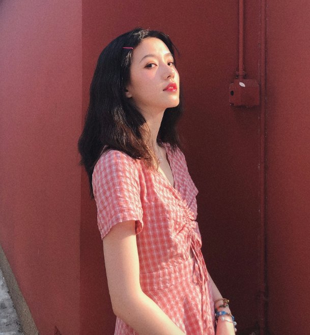 微信小清新漂亮女头