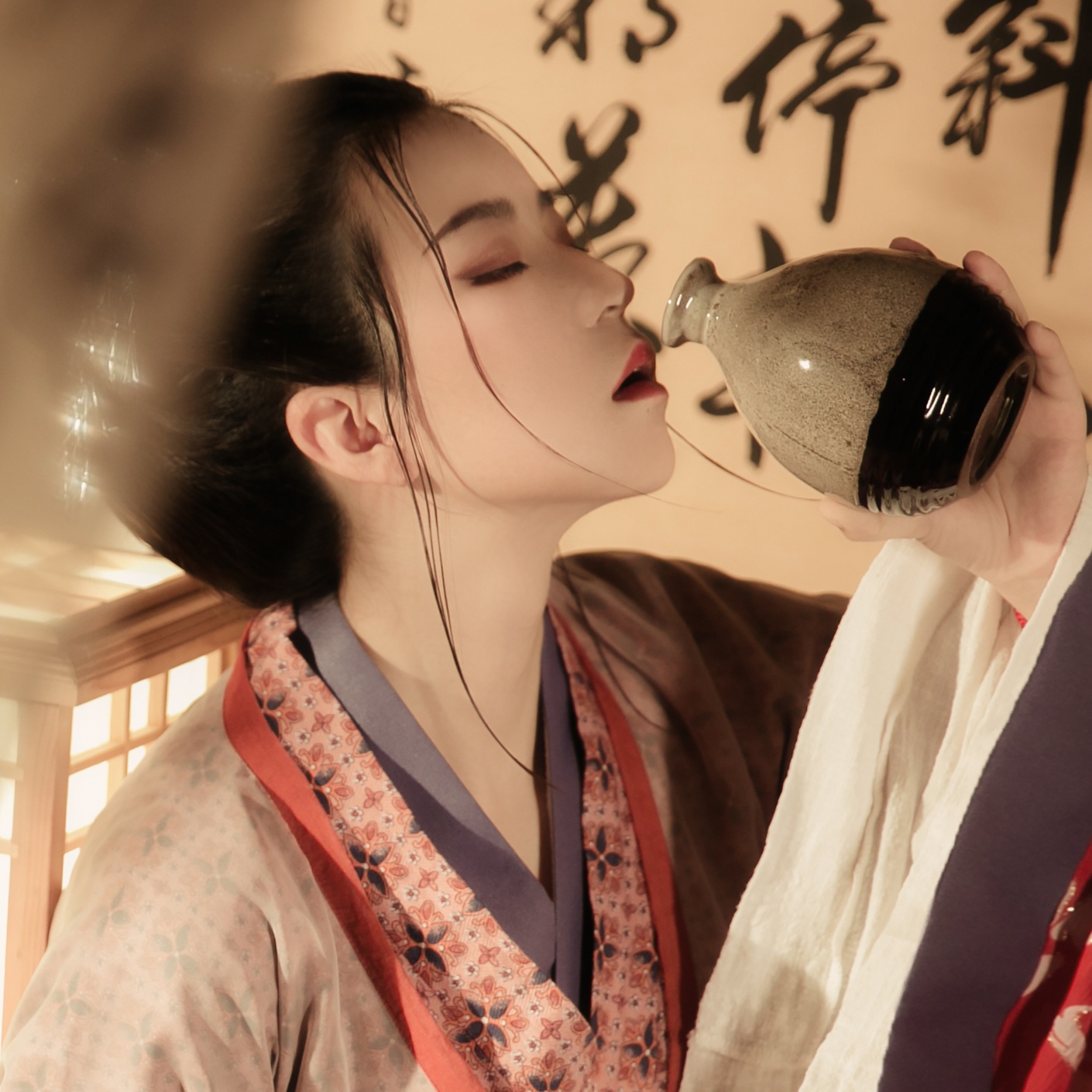 微信清新森系时尚女头