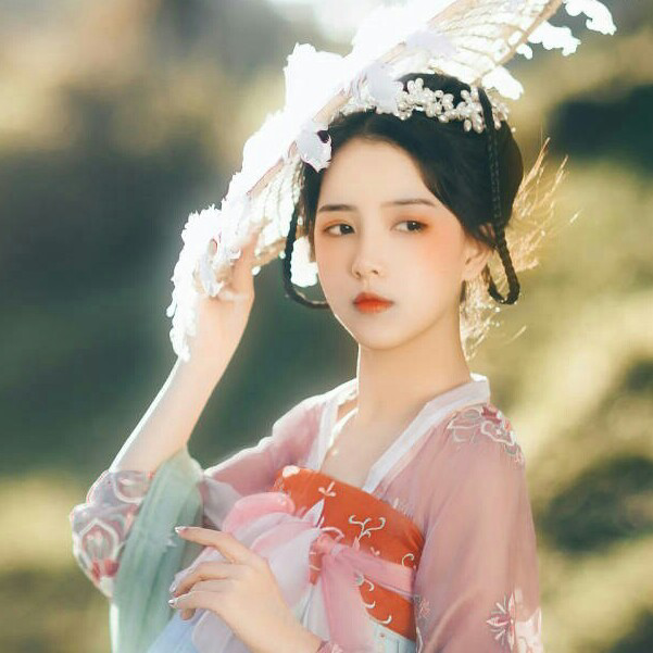 微信清新森系时尚女头