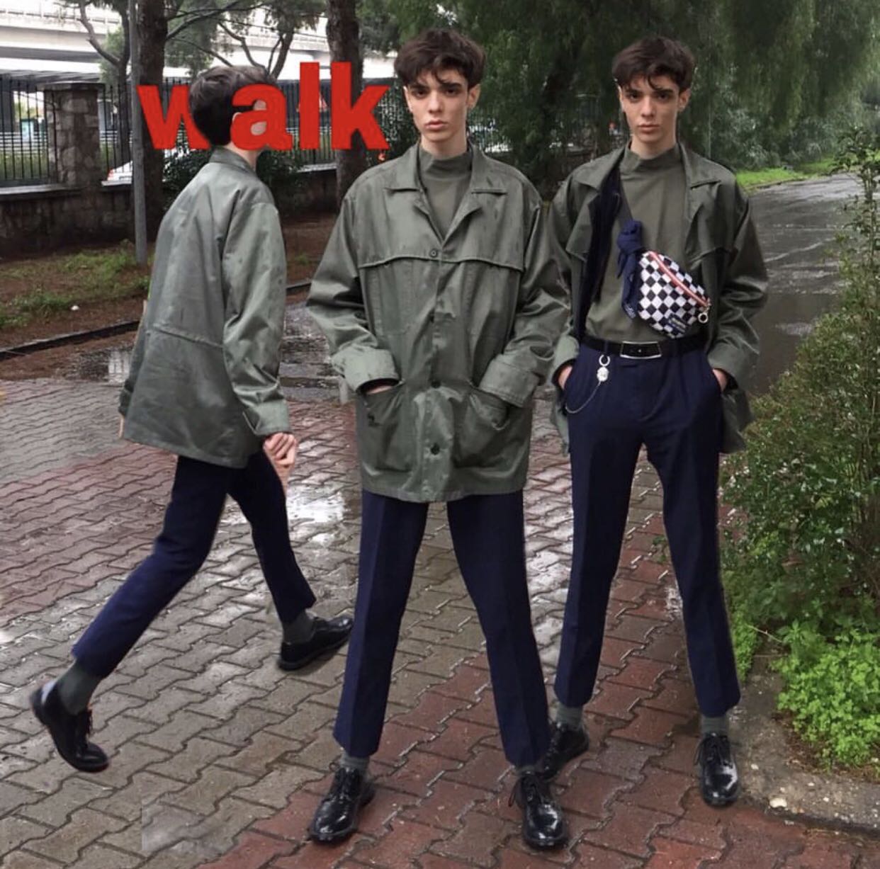 颓废性感欧美微信男头