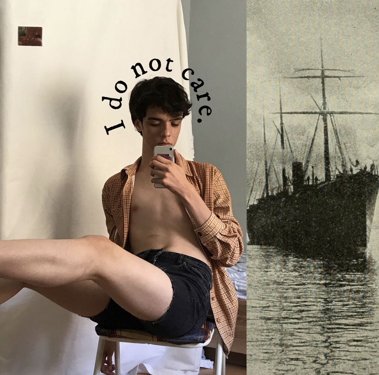 颓废性感欧美微信男头