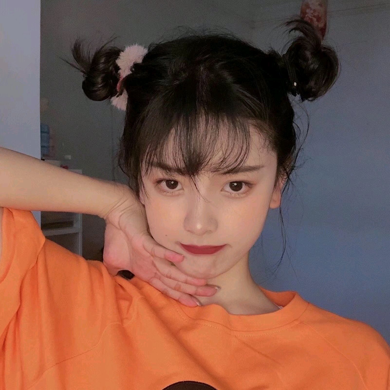 微信小清新漂亮女头