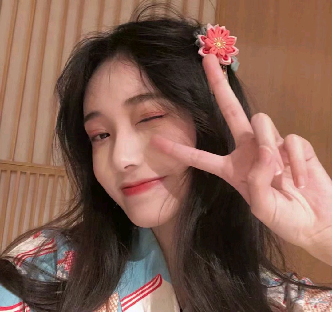 清新时尚性感微信女头