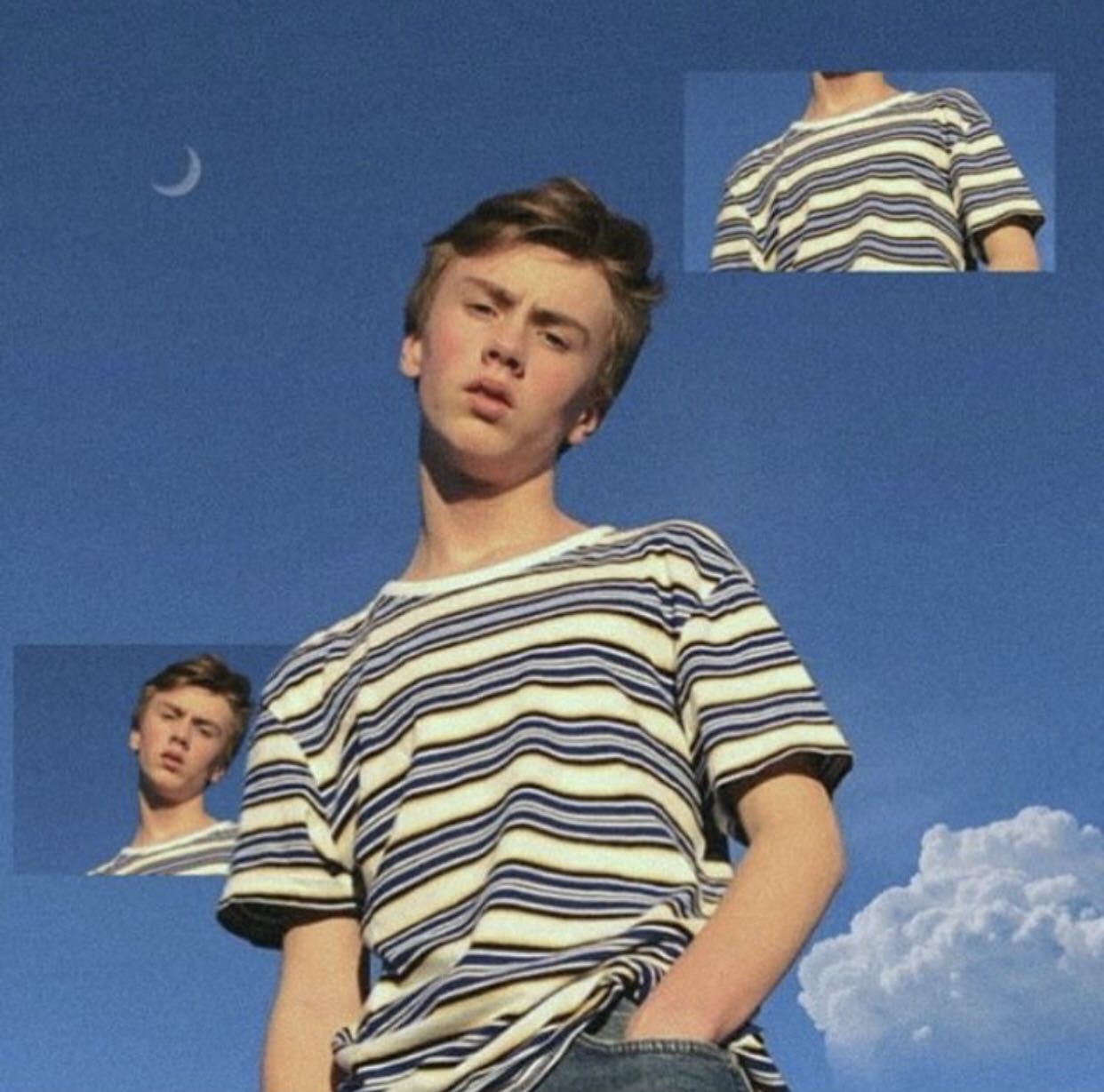 微信清新帅气阳光欧美男头