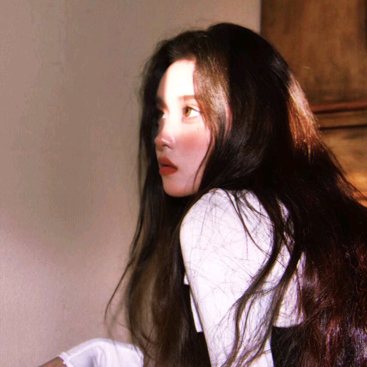 微信小清新漂亮女头