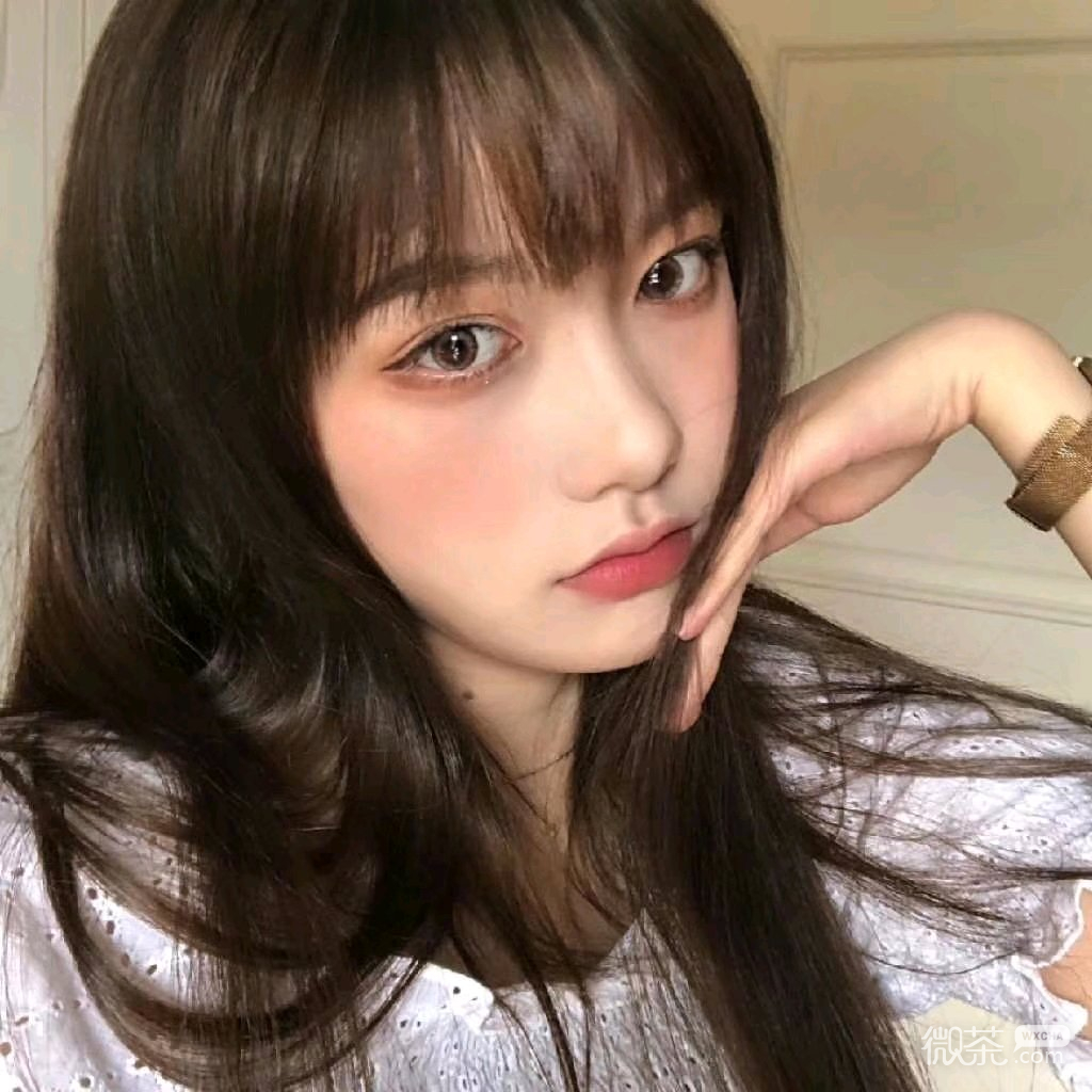 微信清新漂亮活泼女头