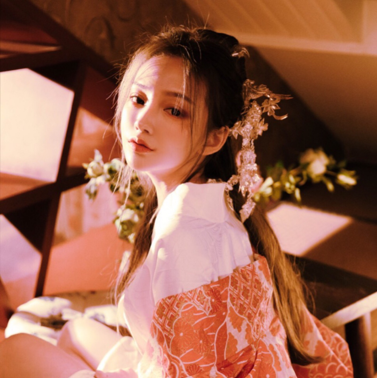 微信清新森系时尚女头