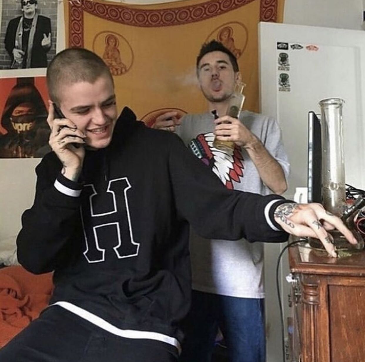 非主流气质欧美微信男头