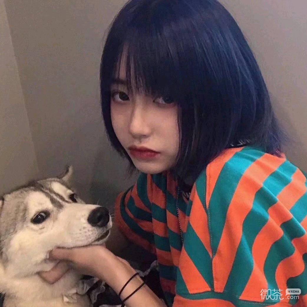 微信清新漂亮活泼女头