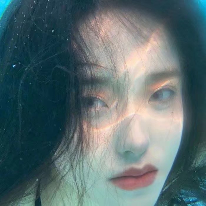 微信小清新漂亮女头