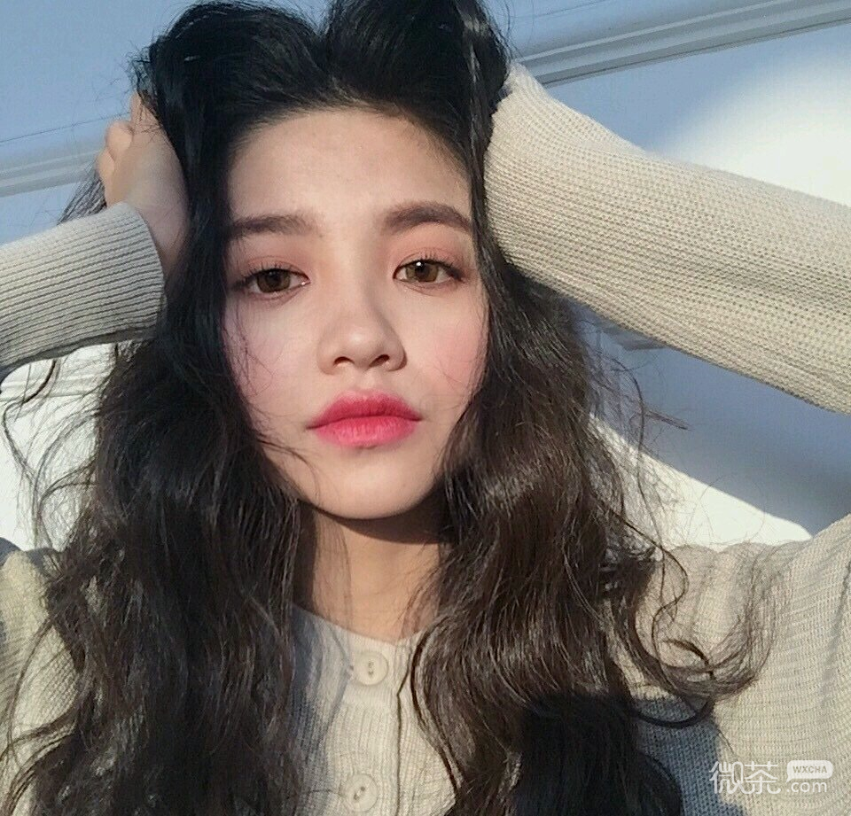 微信清新可爱靓丽时尚女头