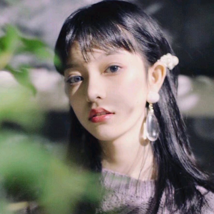 微信小清新漂亮女头