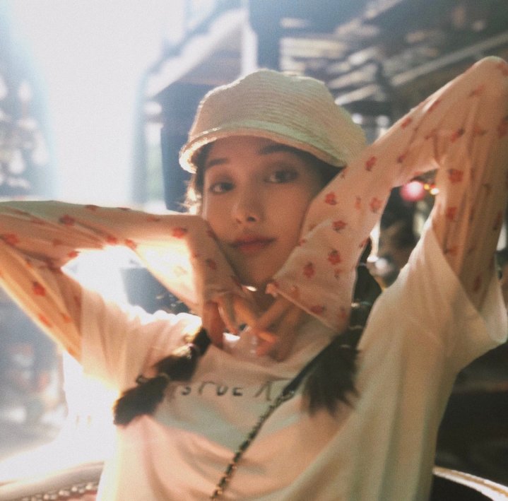 微信小清新漂亮女头