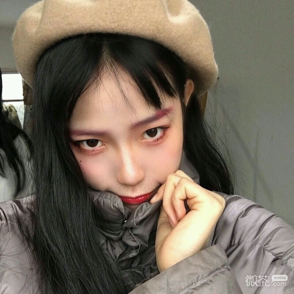 微信清新可爱靓丽时尚女头
