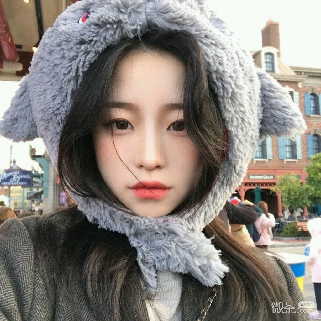 微信清新可爱靓丽时尚女头