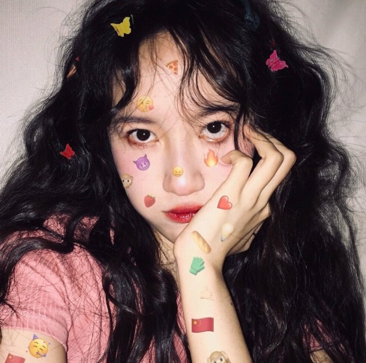 微信小清新漂亮女头