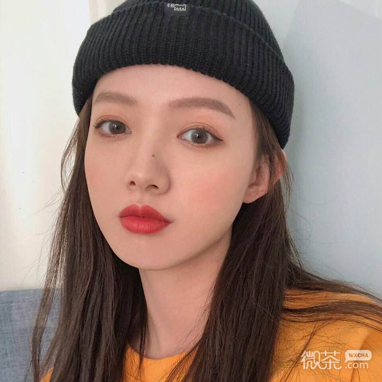 青春性感时尚迷人微信女头