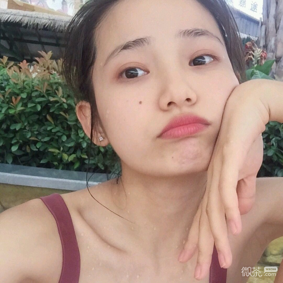 清新时尚阳光微信女头
