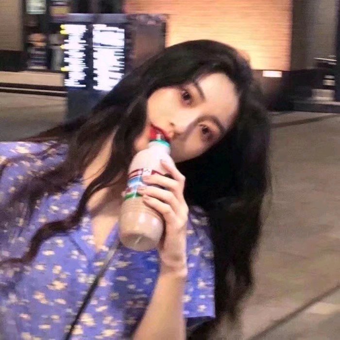 微信小清新漂亮女头