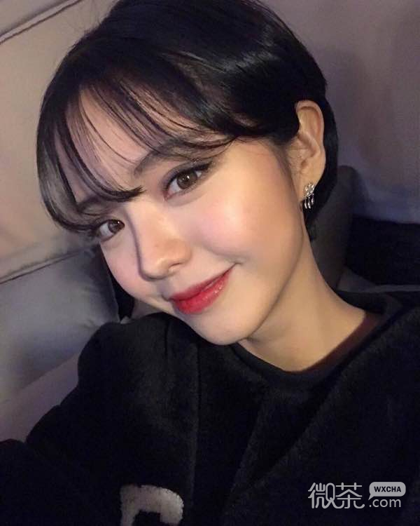 青春性感时尚迷人微信女头