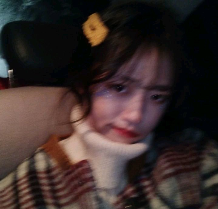 清新时尚性感微信女头