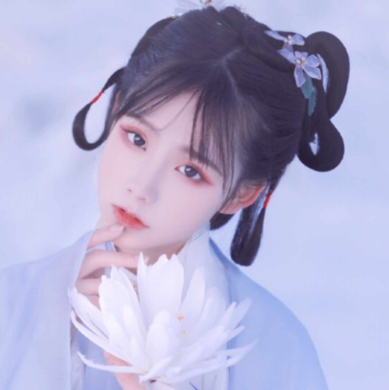 微信清新森系时尚女头