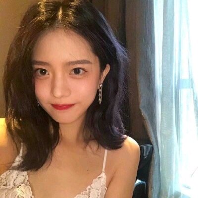 清新时尚性感微信女头