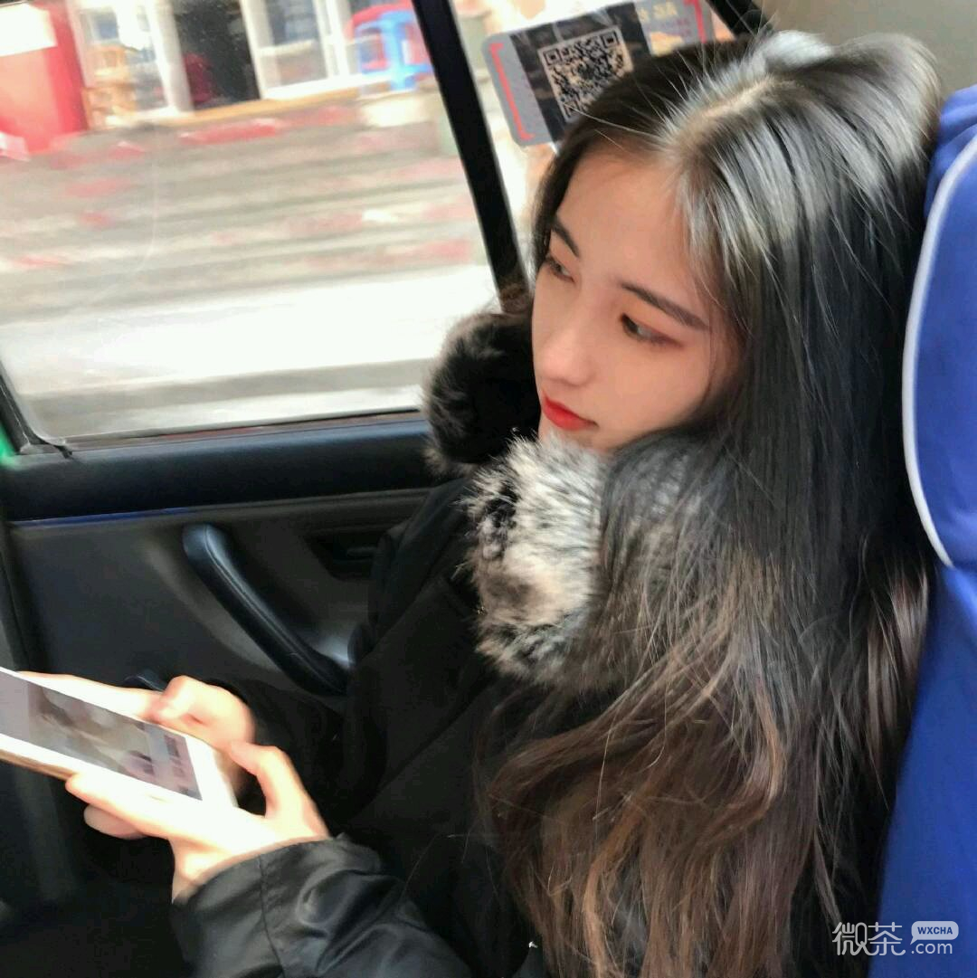 微信清新可爱靓丽时尚女头