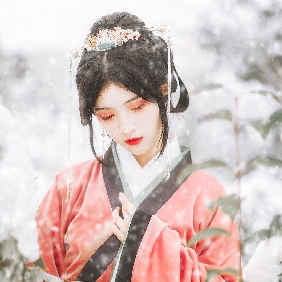 微信清新森系时尚女头