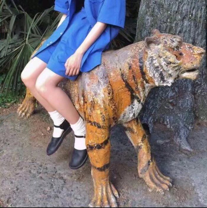 清新时尚性感微信女头