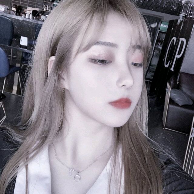 微信小清新漂亮女头