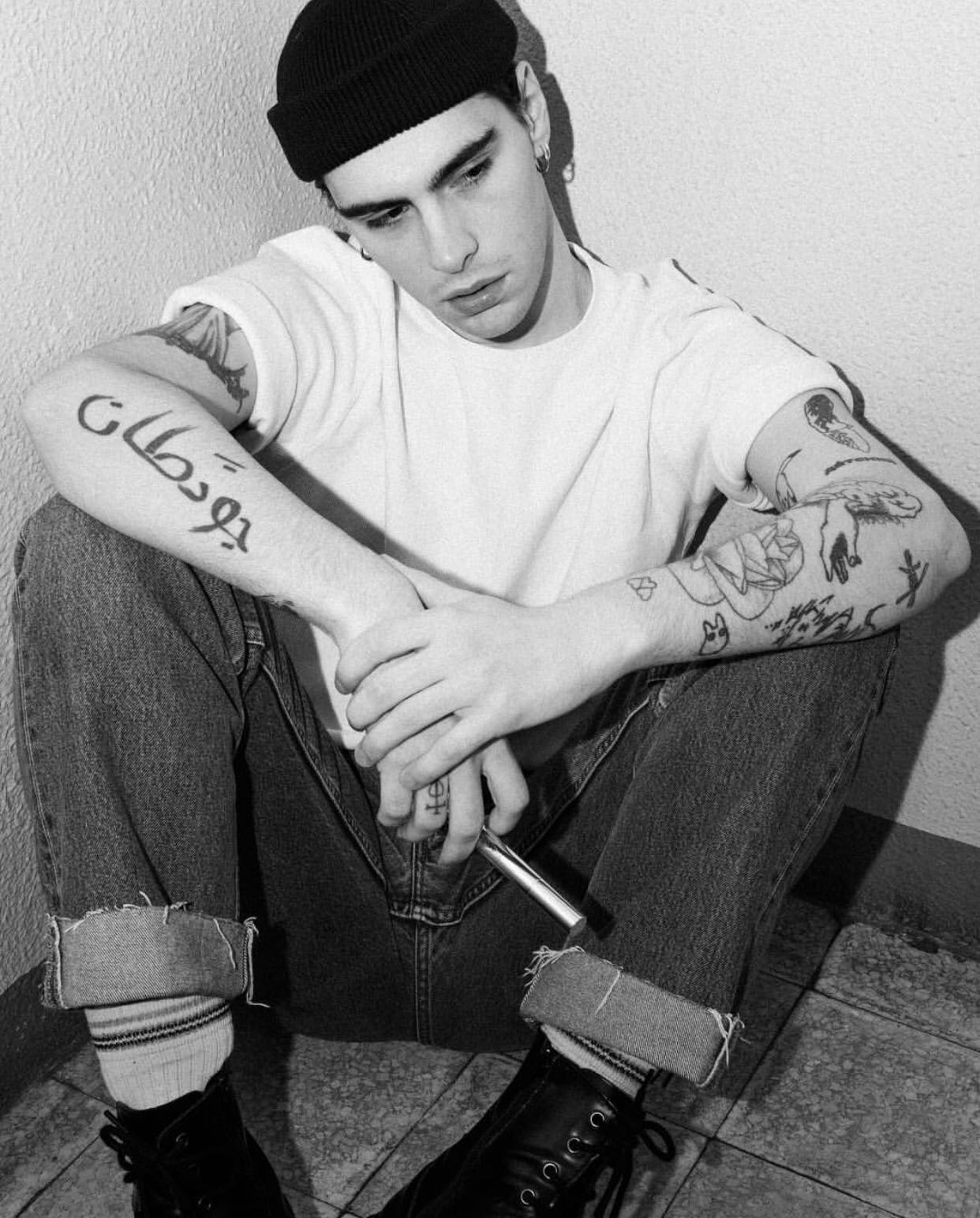 非主流气质欧美微信男头