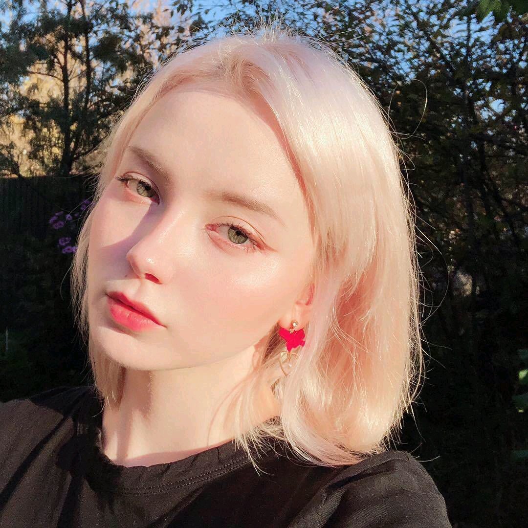 微信清新漂亮高颜值时尚女头