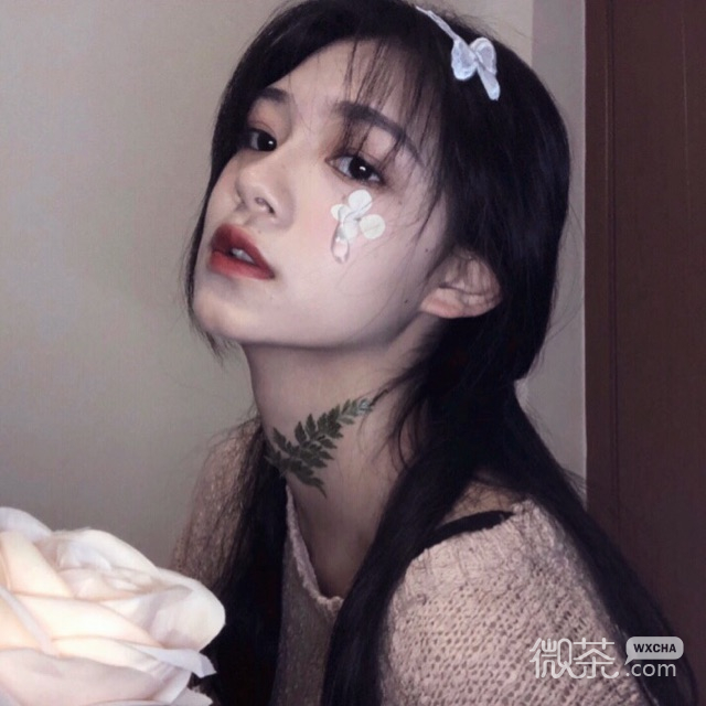 微信阳光性感高颜值时尚女头