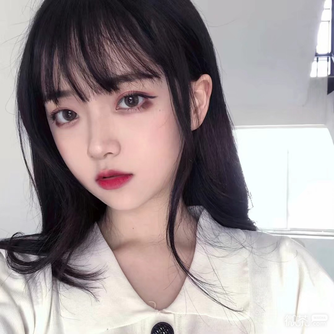 微信粉嫩少女心可爱女头