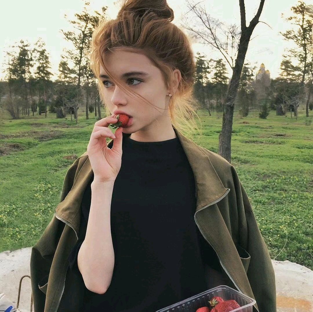 微信清新漂亮高颜值时尚女头