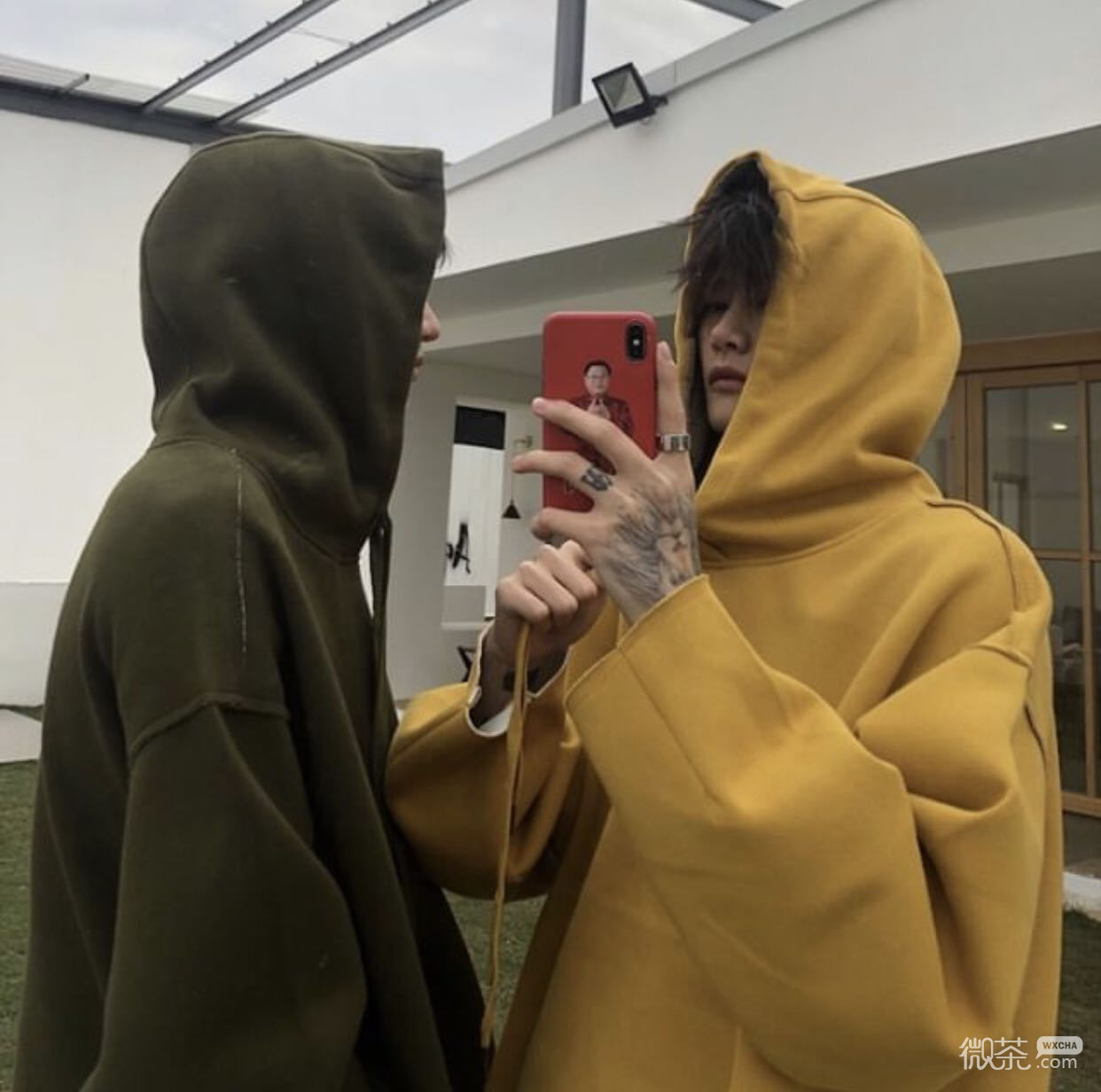 微信清新复古欧美暖男头像