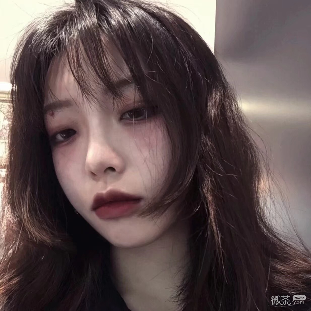 微信粉嫩少女心可爱女头