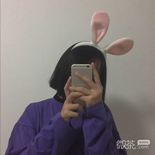 微信粉嫩少女心可爱女头