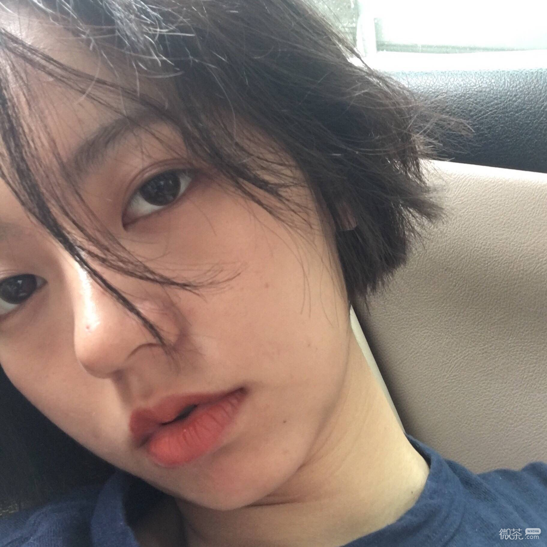 微信阳光性感高颜值时尚女头