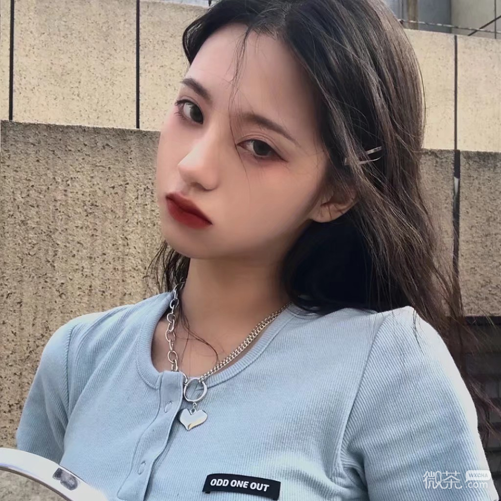 微信粉嫩少女心可爱女头