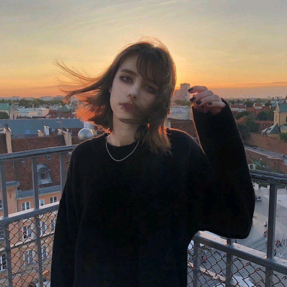 微信清新漂亮高颜值时尚女头