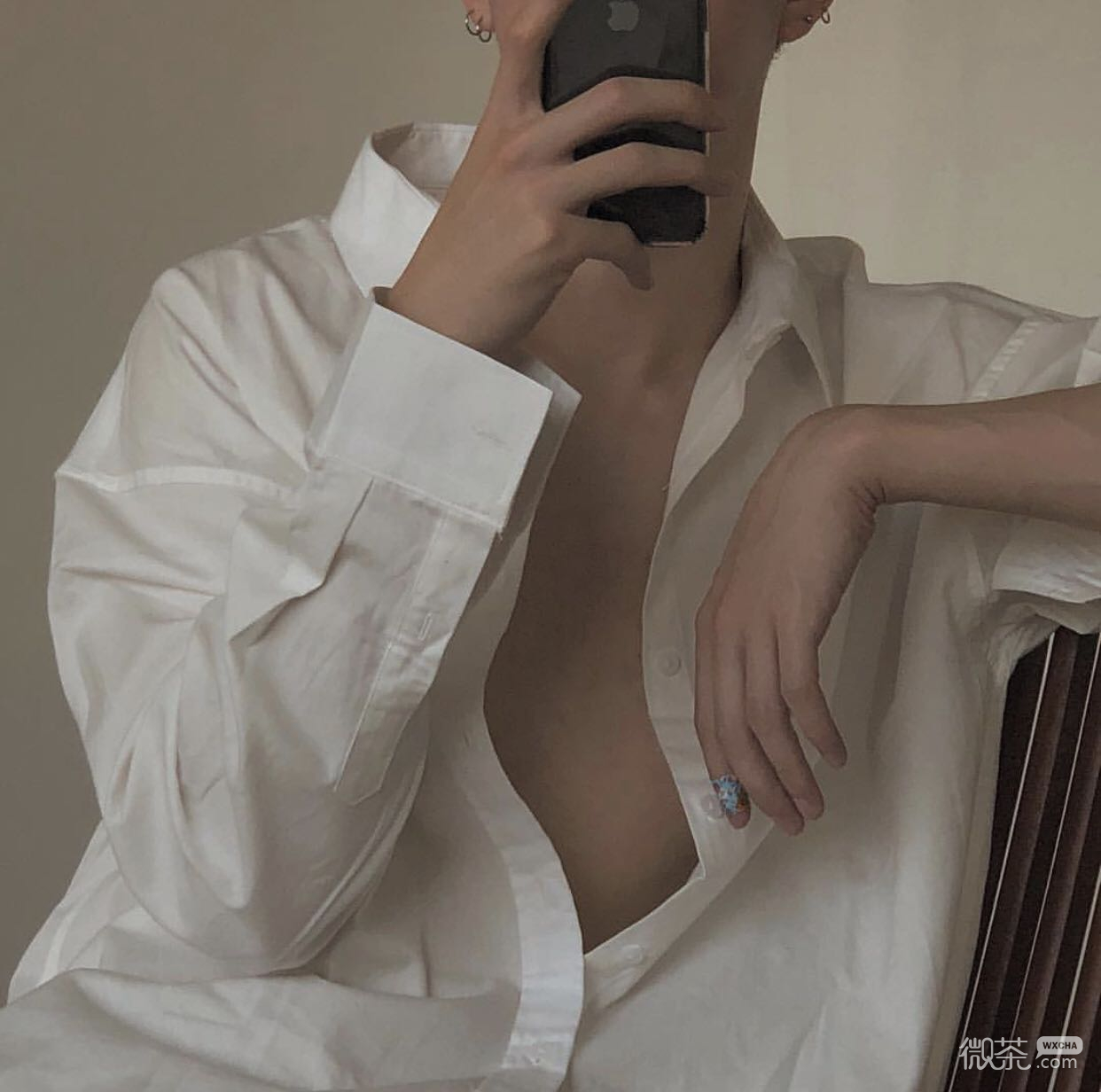 微信好看冷酷纹身男头